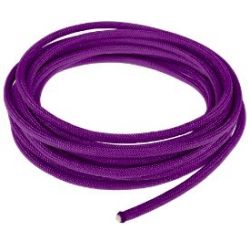 AlphaCord Sleeve 4mm Gewebeschlauch 3.3m violett (45310)