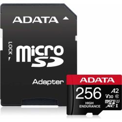 High-Endurance microSDXC 256GB Speicherkarte (AUSDX256GUI3V30SHA2-RA1)