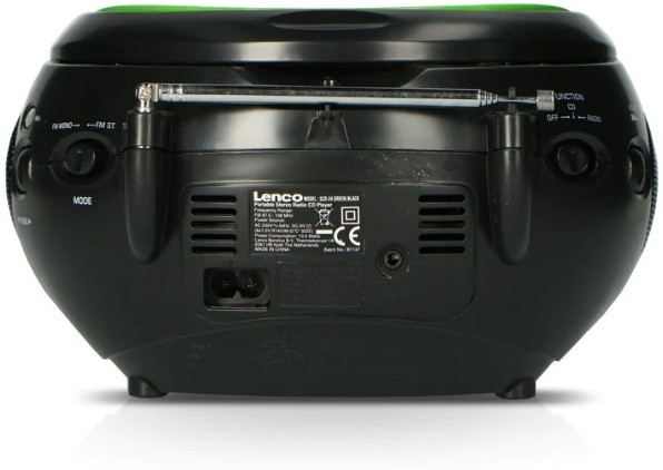 Lenco (A001481) SCD-24 grün/schwarz CD-Player -