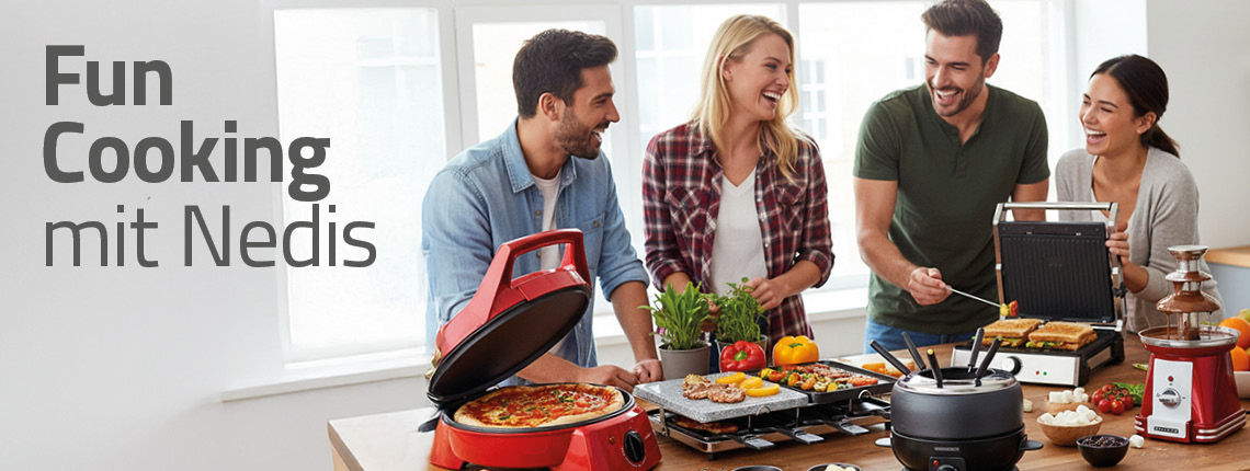 Nedis Fun Cooking Küchengeräte Banner