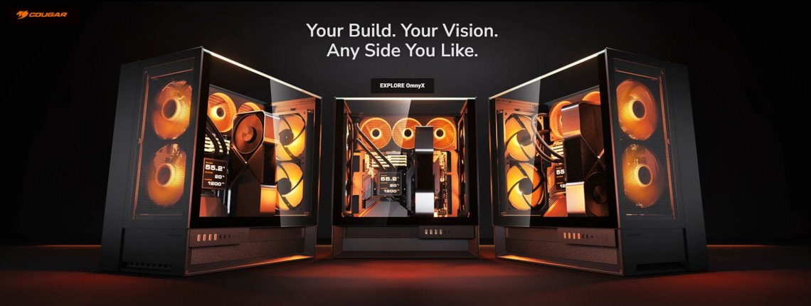 Cougar OmnyX PC Gehäuse Banner